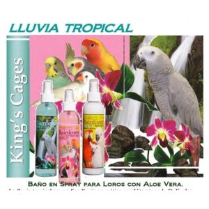 SUN PARROTS LLUVIA TROPICAL 240ML. BABY POWDER