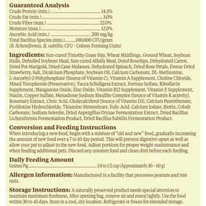 Kaytee Food From The Wild Guinea Pig Alimento para Cuyos 1.81 Kg - Imagen 5