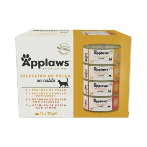 APPLAWS CAT LATA POLLO MULTIPACK 12XR