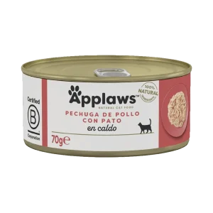 APPLAWS CAT LATA POLLO Y PATO 24XR