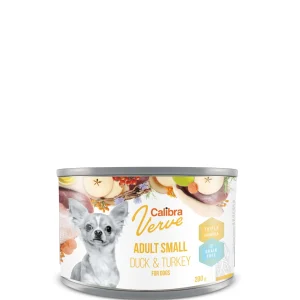 CALIBRA DOG GF VERVE ADULT SMALL PATO Y PAVO CAJA 6X200GR