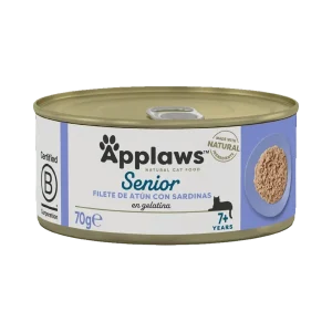 APPLAWS CAT SENIOR LATA ATUN Y SARDINA 24XR