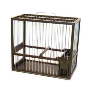 JAULA RECLAMO PEQUEÑA.VERDE DOMEN