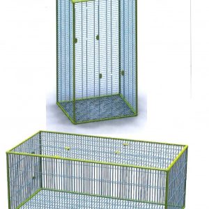 PARQUE CERRADO 596 GRIS (130×65,5x54cm.)