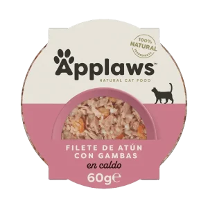 APPLAWS CAT TARRINA FILETE ATUN Y GAMBAS 10XR