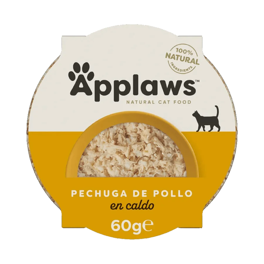 APPLAWS CAT TARRINA PECHUGA POLLO Y ARROZ 10XR