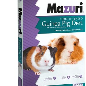 Mazuri Guinea Pig Diet Timothy-Based Alimento para Cuyos y Cobayas 11.34 Kg