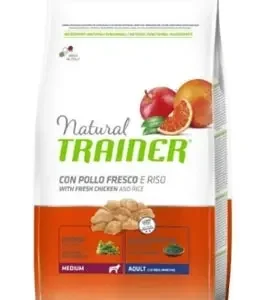 NATURAL TRAINER CANINE ADULT MEDIUM POLLO 12K (NDR)