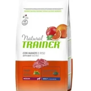 NATURAL TRAINER CANINE ADULT MEDIUM BUEY  (NDR)