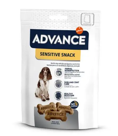 ADVANCE CANINE SENSITIVE SNACK CAJA 7XR NDR