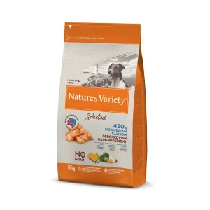 NATURE’S V SELEC CANINE ADULT MINI SALMON  (NDR)