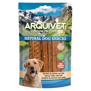 ARQUIVET NATURAL DOG Barritas salmón