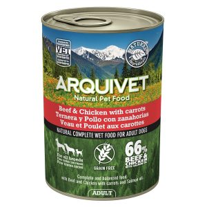Arquivet Wet dog food – Ternera