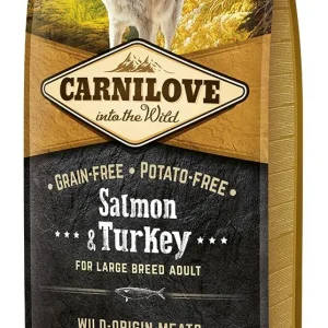 CARNILOVE CANINE ADULT LARGE SALMON PAVO