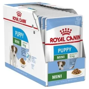 ROYAL CANINE PUPPY MINI POUCH CAJA 12X85GR
