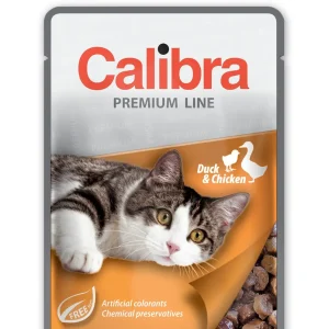 CALIBRA CAT ADULT POUCH PATO POLLO CAJA 24XR