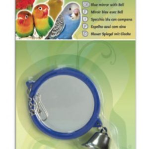 ESPEJO AZUL CON CAMPANA 10,5x9x1 cm