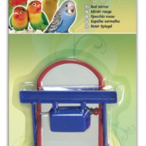 ESPEJO ROJO 10,5x10x3cm.