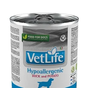 FARMINA VET LIFE DOG HYPOALLERGENIC PATO CAJA 6X300GR