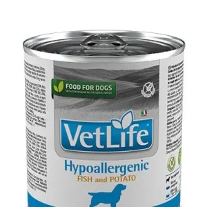 FARMINA VET LIFE DOG HYPOALLERGENI TRUCHA CAJA 6X300GR