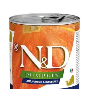 FARMINA ND DOG PUPPY PUMPKIN CORDERO CAJA 6X285GR