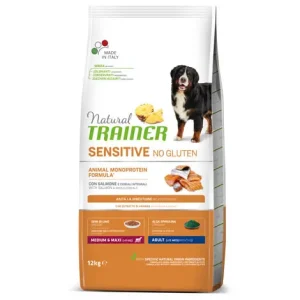 NATURAL TRAI.CANINE S/GLUTEN ADULT SALMON  (NDR)