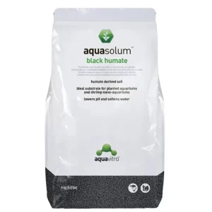 AQUASOLUM BLACK HUMATE 4KG  SUSTRATO NUTRITIVO PARA ACUARIOS PLANTADOS Y DE GAMBAS