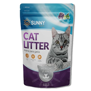 Sunny Pets – Arena para Gatos Aroma Limón 3kg