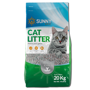 Sunny Pets – Arena para Gatos Aroma Limón 20kg