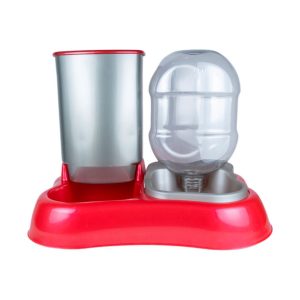 Comedero Dual para Perros y/o Gatos