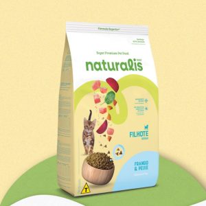 Comida para Gatito Naturalis Pollo y Pescado 1,5 Kg