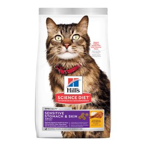 Comida para gato Hills Estomago y piel Sensible 3,5 Lbs