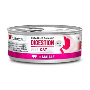 DISUGUAL DIET CAT DIGESTION LOW FAT CERDO 12X85GR
