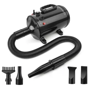 SECADORA DE PELO DE ALTA POTENCIA Y BAJO RUIDO PARA PERROS GRANDES 2800W