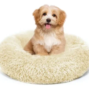 CAMA FELPA REDONDA PARA MASCOTA 100 CM (20) 0131