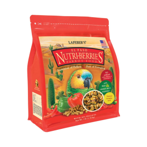 Lafeber Parrot El Paso Nutri-Berries Premio – Snack Para Loros 1.36 Kg