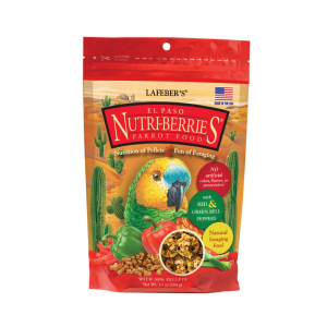 Lafeber Parrot El Paso Nutri-Berries Premio – Snack para Loros 284 g