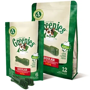 GREENIES DENTAL REGULAR CAJA 6X340GR