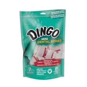 Hueso Dingo Dental Bone para perros chicos