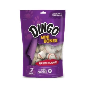 Hueso Dingo Mini Pack x 7 para perros chicos