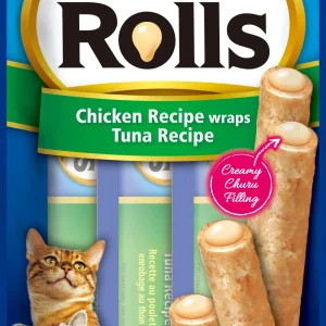 CHURU CAT ROLLS RECETA DE ATUN DISPLAY 12