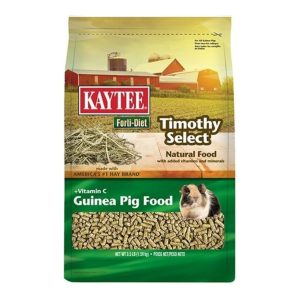 Kaytee Forti-Diet Timothy Select Guinea Pig Food Alimento para Cuyo y Hámster 1.59 Kg