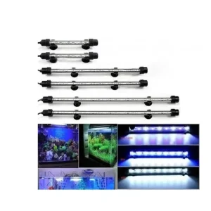 LAMPARA LED SUMERGIBLE PARA ACUARIO T6 BLANCA 9 W 74 CM RESUN