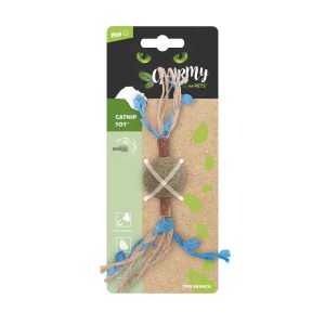 Charmy Catnip Toy Amulet Blue