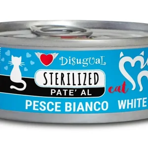 DISUGUAL MINI-ME CAT ESTERILIZADO PESCADO BLANCO 12X85GR