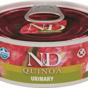 FARMINA ND CAT QUINOA URINARY CAJA 24X80GR