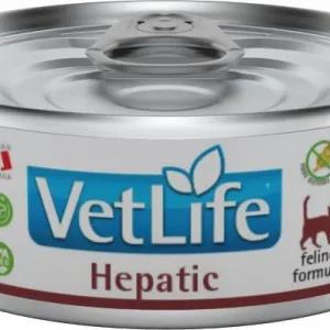 FARMINA VET LIFE NATURAL DIET CAT HEPATIC 12X85GR