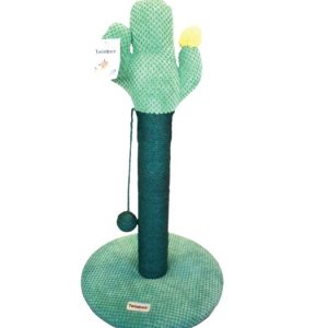 RASCADOR MINI CACTUS CON JUGUETE