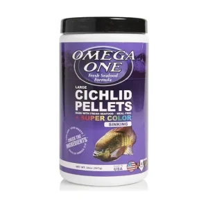 SUPER COLOR LARGE CICHLID PELLETS 567 GR 4MM PEPA QUE SE HUNDE