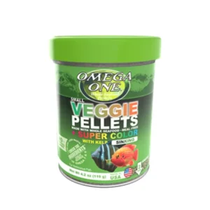 SUPER COLOR VEGGIE KELP  PELLETS 119GR 2MM SE HUNDEN VEGETALES